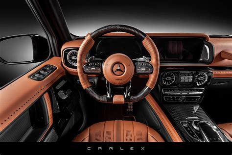 Custom Caramel Mercedes-AMG G 63 Interior by Carlex Design Looks Deliciously Opulent - autoevolution