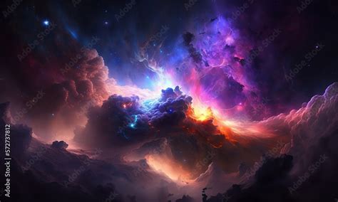 Fantastic Colorful Galaxy wallpaper. high resolution background ...