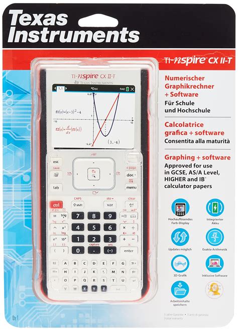 Texas Instruments TI Nspire CX II T CAS Calculator, 42% OFF