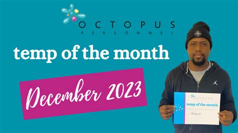 Temp of the Month - December 2023 - Octopus Personnel