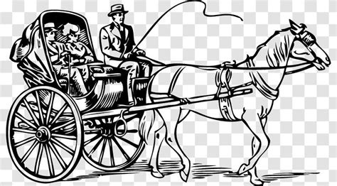 Carriage Horse Cart Drawing - Wheel - Car - wheel, art, line art, horse tack, coach, chariot ...