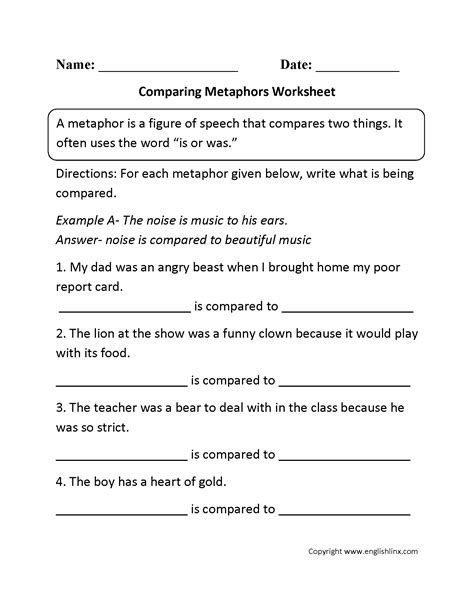 English Worksheets | Figure of speech, 4th grade spelling words, 4th grade math worksheets