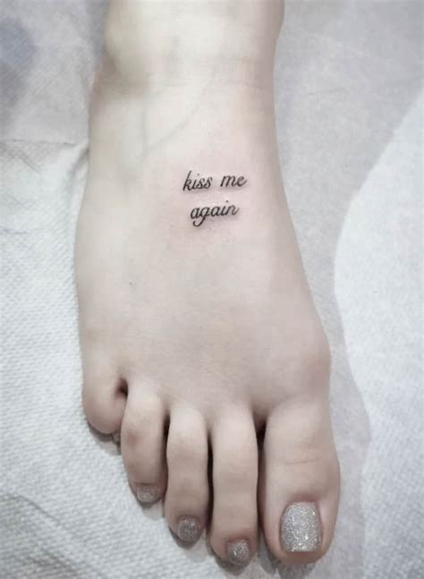 Share more than 72 foot tattoos quotes - in.cdgdbentre