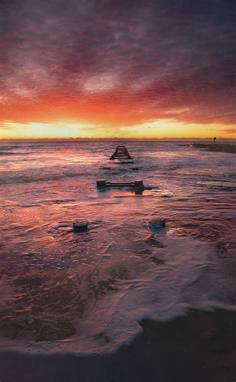 Ocean City Sunrise Photograph by Aaron Murray - Fine Art America