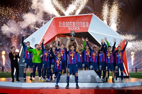 Barcelona wallop Real Madrid to win Spanish Super Cup - Peoples Gazette ...