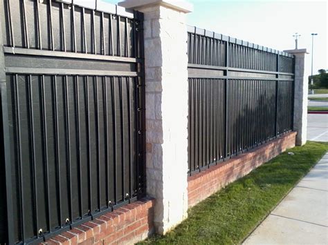 Wrought Iron Fence Privacy Panels : Wrought Iron Fence Remodel And Function – Modern Fence Ideas ...