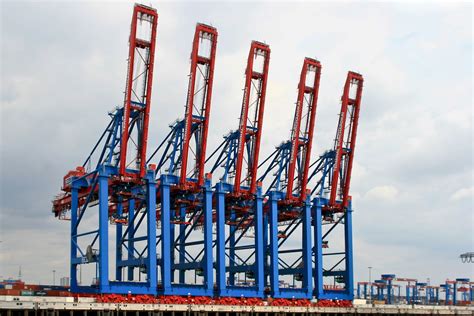 Free photo: Harbour Cranes, Port, Hamburg, Elbe - Free Image on Pixabay - 621501