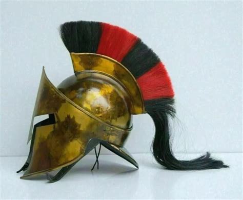 MEDIEVAL HELMET ARMOR Greek Corinthian Knight Replica Warrior Sca Spartan Helmet $72.94 - PicClick