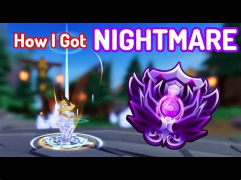 I Got Nightmare Emote In Roblox Bedwars - YouTube