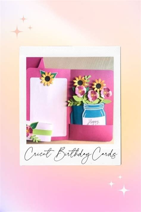 15 Easy Cricut Birthday Card Ideas