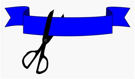 Ribbon Cutting Clip Arts - Clip Art Ribbon Cutting, HD Png Download , Transparent Png Image ...