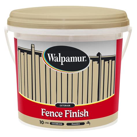 Walpamur 10L Doeskin Fence Finish | Bunnings Warehouse