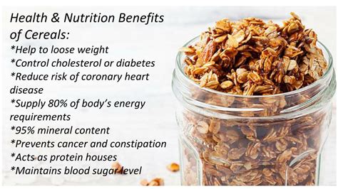 PPT - Importance of cereals for a healthy diet PowerPoint Presentation - ID:7988383