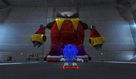 Sonic VS The Death Egg Robot by SuperMarioFan123456 on DeviantArt