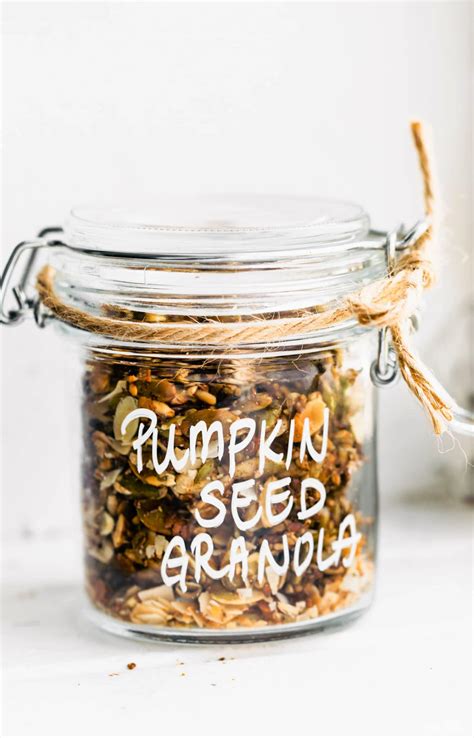 Spiced Pumpkin Seed Granola - Cotter Crunch