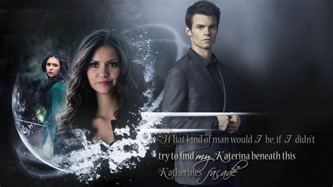 Katherine and Elijah by BloodyMary-NINA.deviantart.com on @deviantART Delena, Tvd, Gilberts, I ...