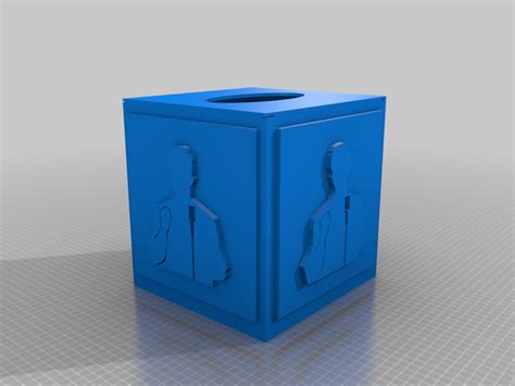 Rick Astley tissue box cover by chrisgabb | Download free STL model | Printables.com