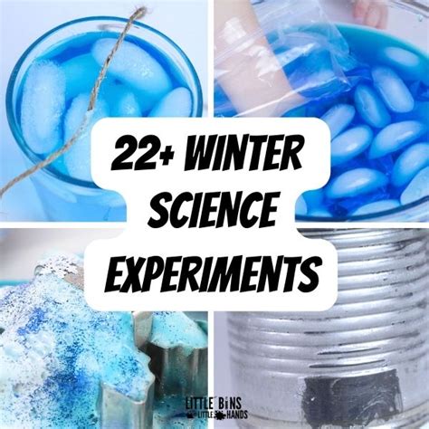 Seasonal Science Experiments for Kids | Little Bins for Little Hands