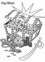 Treasure Chest Coloring Page At GetColoringscom  Free Printable sketch template