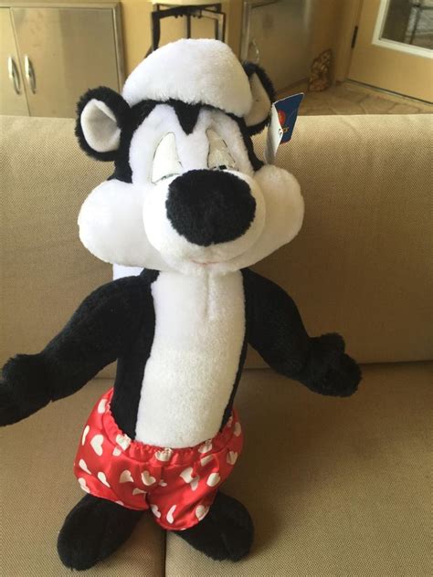 Looney Tunes Pepe Le Pew Plush Stuffed Animal | #1827545341