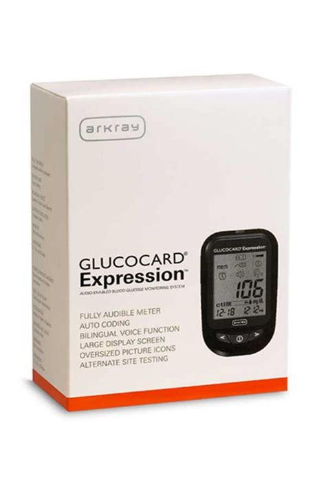 ARKRAY GLUCOCARD EXPRESSION GLUCOSE METER KIT - Diabetic Outlet