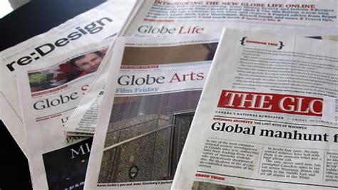 Globe and Mail unveils bold redesign - Arts & Entertainment - CBC News