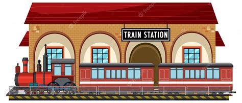 Rail Station Vector Art, Icons, and Graphics for Free Download - Clip Art Library