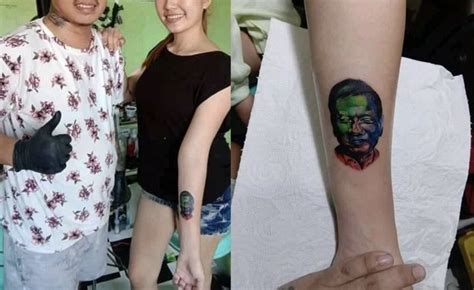 LOOK: Woman Shows Her Love for the President With This Brave Tattoo ...