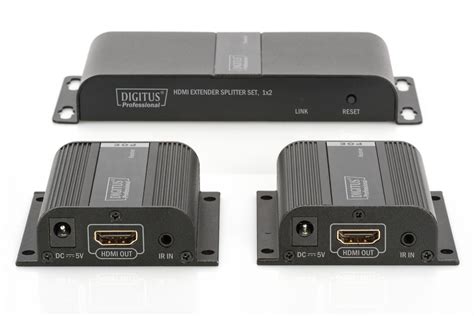 Digitus HDMI Extender Splitter Set, 1x2, 40 m, 1080p | iWay.hu Számítástechnikai Webáruház