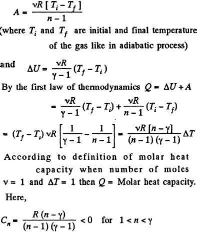 Molar Heat Capacity Formula - cloudshareinfo