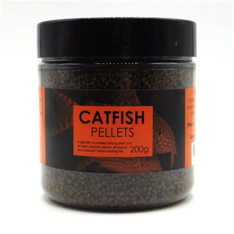 CATFISH SINKING PELLETS 100g 200g 350g 850g FOOD TROPICAL COLDWATER ...