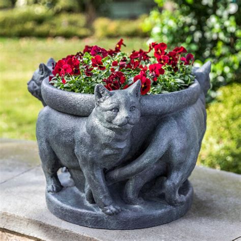 Cast Stone Concrete Planters | Kinsey Garden Decor