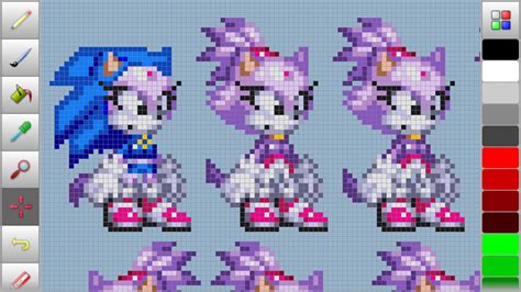 Practicing making Sprites! XD | Sonic the Hedgehog! Amino