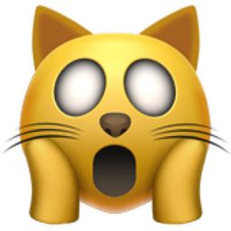 Weary Cat Face Emoji (U+1F640)