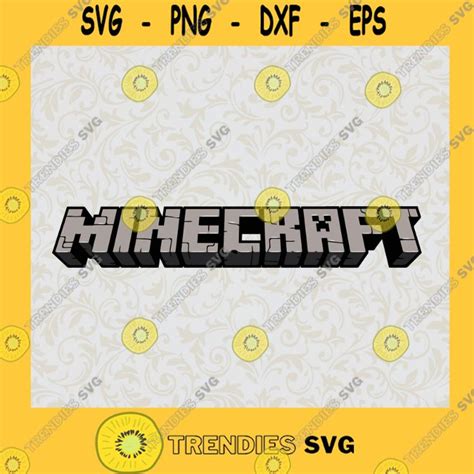 Minecraft Svg Minecraft Logo Svg Minecraft Cutfile Minecraft Vector ...