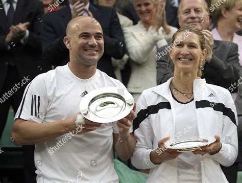 Andre Agassi Steffi Graf Presentation Editorial Stock Photo - Stock ...