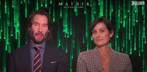 Keanu Reeves, Carrie-Anne Moss discuss hardest ‘The Matrix ...