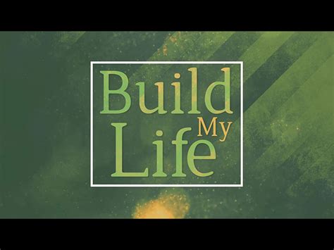 Build My Life Video Worship Song Track with Lyrics | WorshipTeam.tv | SermonSpice