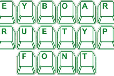 Keyboard Font | Byte-sized Computing | FontSpace