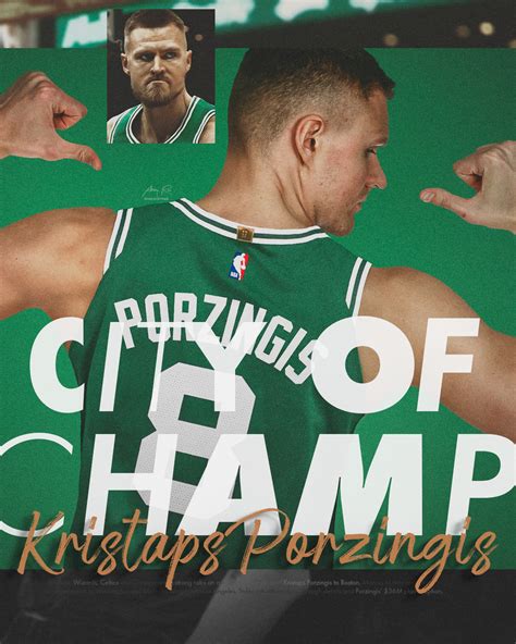 Kristaps Porzingis - Celtics Campaign on Behance