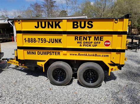 Mini Dumpster Rental, Small Dumpsters, United States, Rent-A-Junk-Bus