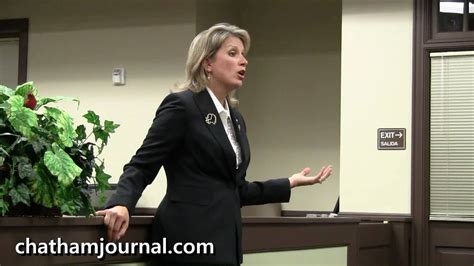 NC congresswoman Renee Ellmers speaks in Pittsboro, NC - YouTube