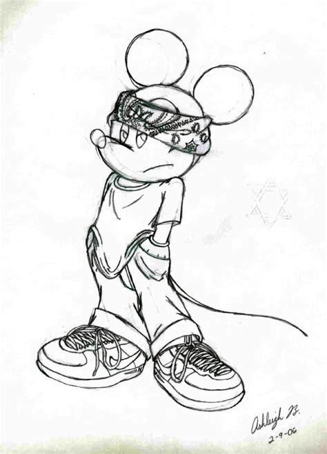 Gangster Mickey by Knuczema-the-Echidna on DeviantArt