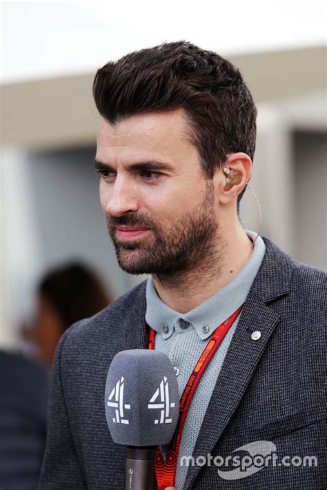 Steve Jones. Channel 4 F1 Presenter at Russian GP