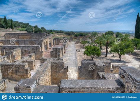 Ruins of Madinat Al-zahra Near Spanish Town Cordoba. Stock Image ...