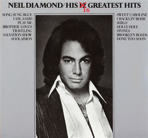 Zeta Flight: Neil Diamond-His 16 Greatest Hits