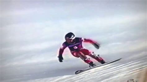 Vintage Alpine Snowboard Racing Mark Fawcett - YouTube