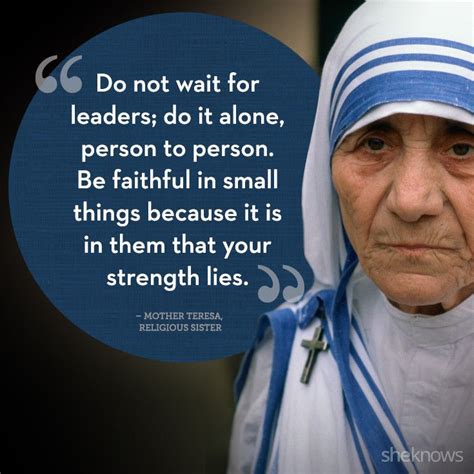 20 powerful quotes from amazing women around the world | Mother teresa quotes, Mother theresa ...