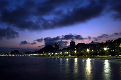 Leme Beach in Rio de Janeiro, Brasil