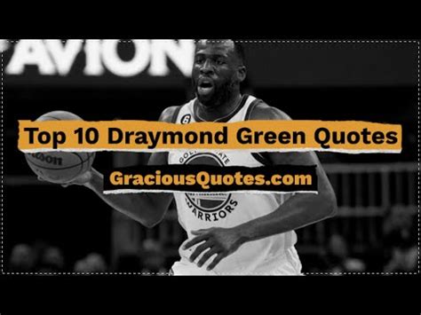 37 Draymond Green Quotes on Winning (BASKETBALL)